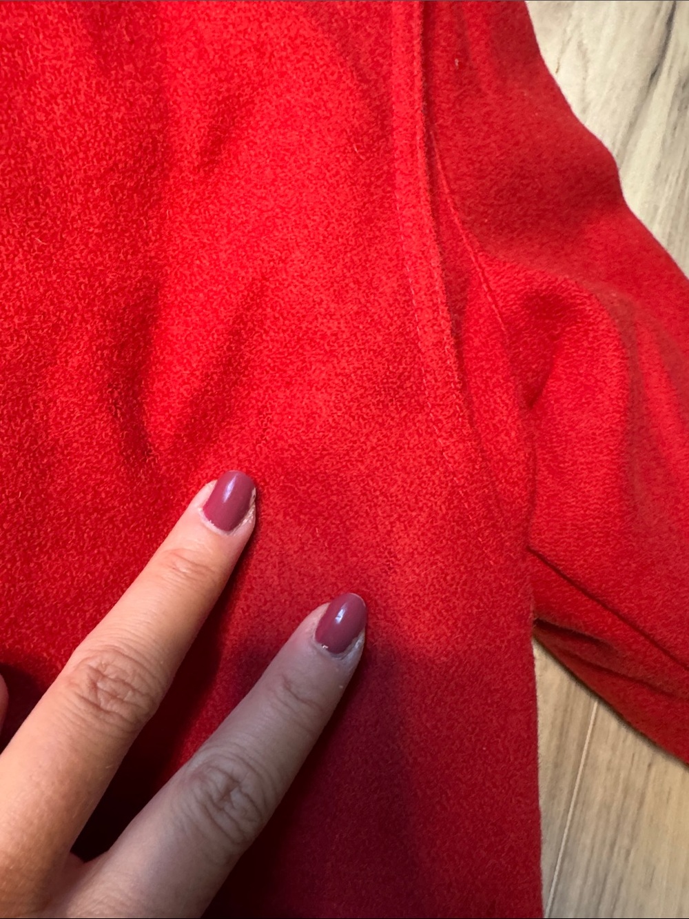 Vintage 80’s red bomber jacket - Picture 11 of 16